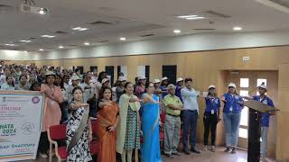 NSS Unit Seshadripuram College Bangalore taken Swachata Hi Seva Pledge on the Accession of NSS Day [upl. by Lorsung]