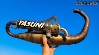 Restoration exhaust pipe Yasuni Racing [upl. by Rigby]