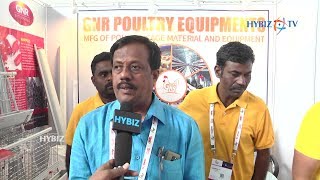 GNR Enterprises  Poultry Equipments  G Narasimha Reddy  Poultry India 2018 [upl. by Melvin]