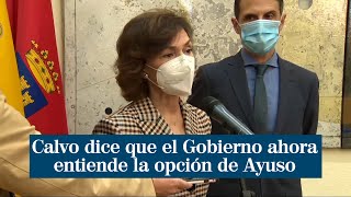 Calvo dice que el Gobierno ahora entiende la opción de Ayuso de cerrar los puentes [upl. by Gnouhp731]