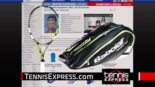 Tennis Express Racquets amp Bags 30 Sec Commercial  Wilson Head Prince Babolat [upl. by Nnaira]