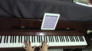 主祷文 The Lords Prayer Piano cover 钢琴伴奏 [upl. by Uehttam]