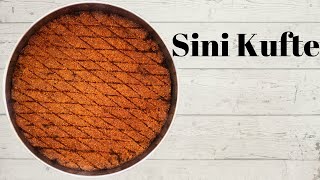 The BEST Sini Kufte Recipe  Kibbeh Bil Sanieh  Eats With Gasia [upl. by Anitnerolf]