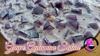 How to Make Grape Gulaman Salad by Kitch amp More  Mura na masarap pa😊 [upl. by Ysnap]