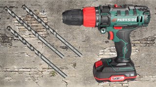 Parkside PSBSA 20LI A1 Cordless Impact Drill REVIEW [upl. by Yoho]