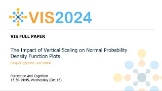 The Impact of Vertical Scaling on Normal Probability Density Function Plots  Fast Forward  VIS 20 [upl. by Viquelia]