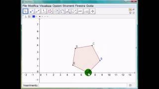 tutorial Poligoni Geogebra [upl. by Bonar520]