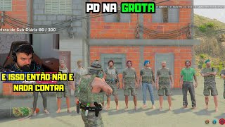 EITAA 🔥PD NA GROTA  LUQUET4 DEU PD EM 3 MEMBROS DA GROTA  GTA RP [upl. by Liahcim855]