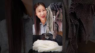 검은 걸레 천엽 통으로 먹방 Whole Towel  Omasum julietasmr 언니가먹어줄게 먹방 먹방asmr mukbang asmr shorts 천엽 [upl. by Nasya]