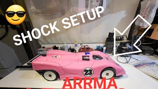 Arrma Limitless Drag suspension setup [upl. by Ennazor]