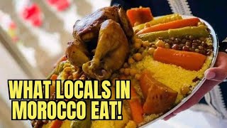 In Morocco They Eat This Food Everyday A Locals Perspective in Meknes [upl. by Ivo834]