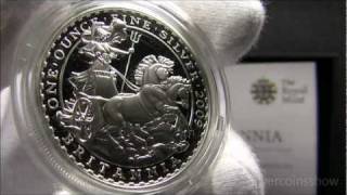 2009 BRITANNIA Silver Coin [upl. by Appledorf]