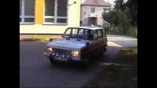 Wartburg 353 Tourist 1973 How to parking [upl. by Nirraj]