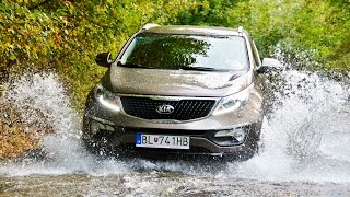 KIA Sportage  offroad demo [upl. by Tailor]