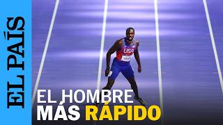 OLIMPIADAS  Quién es Noah Lyles ganador de los 100 metros lisos  EL PAÍS [upl. by Maon]