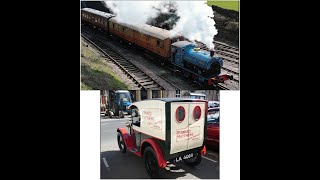 Rail and Road at Kirkby Stephen 08 04 23 [upl. by Aksehcnarf]