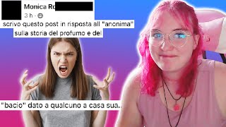 La RISPOSTA di MONICA R alla PANCINA  ✨Naomi Luna🌙 [upl. by Inahpit]