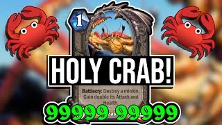 THAT IS A HUGEEEEEE 🦀 Reno ONLY vs Tombs of Terror Heroic Ch 5  Saviors of Uldum  Hearthstone [upl. by Adalheid]