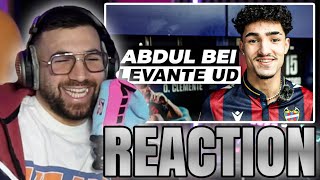 ER HATS GESCHAFFT 🦁🙏 Mert Abi reagiert auf ABDUL bei Levante UD 🔥⚽️ [upl. by Atiuqihs]