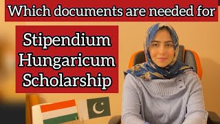 Documents Required for Stipendium Hungaricum Scholarship by Diamond Star [upl. by Salbu933]