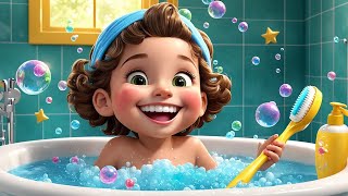 Bath Time  Nursery Rhymes for Kids  Hygiene Songs amp Fun Music [upl. by Karry]