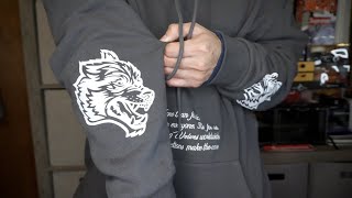 DS quotACTIONS SPEAKquot WOLF GRAY HOODIE 🔥 REVIEW TRYON [upl. by Valleau]