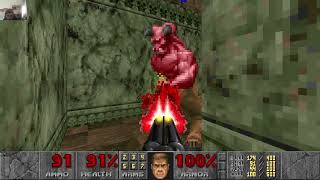 DOOM 2  Master Levels For Doom II  Level 16  Titan Manor [upl. by Ennaillij]