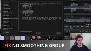 FIX No Smoothing Group Information Was Found in This FBX Scene in Unreal Engine 5 [upl. by Orwin]