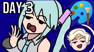 DAY THREE OF DRAWING MIKU UNTIL ALPHARAD HITS 4 MILLION [upl. by Sherer937]