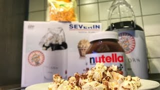 Selfmade Nutella Popcorn  selber machen  DIY [upl. by Pastelki157]