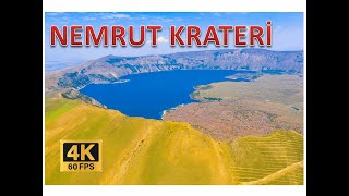 NEMRUT KRATER GÖLÜ  TATVAN  BİTLİS 4K [upl. by Hemingway]