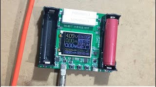 18650 Battery Capacity internal tester charger and discharging integrated version [upl. by Mundford]