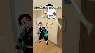 Mitsuri Stuck in the Attic 🍑👀🤣 demonslayer demonslayeredit mitsuri tanjiro iguro vrchat [upl. by Carlota992]