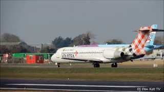 Volotea Take Off Dublin Airport [upl. by Aleahc216]