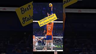 Best Setter Volleyball Italy Simone Giannelli volleyball volley sports volleyballworld [upl. by Sells]