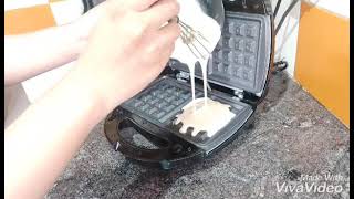 Vlog 1  Trying iBELL 3in1 Sandwich and Waffle Maker [upl. by Mccallion991]