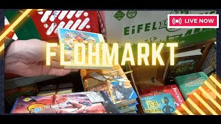 FLOHMARKT LIVE 45  Wider Erwarten tolle Schätze auf dem Kindertrödel ergattert [upl. by Anawd103]