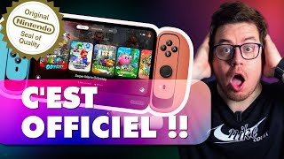 NINTENDO SWITCH 2PRO  LES INFOS OFFICIELLES  🤯🤯 [upl. by Bose]