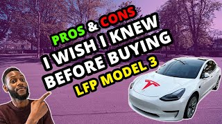 First 1000 Miles with New LFP 2021 Tesla Model 3  Pros amp Cons  MUST WATCH [upl. by Simone]