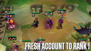 Fresh Account to Rank 1  FAIRY TIME  TFT  Teamfight Tactics [upl. by Chee132]