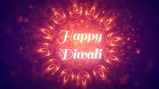 Happy Diwali Wishes Video Greeting  HD  FREE TO USE [upl. by Akzseinga712]