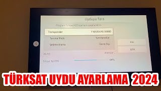 TÜRKSAT 4A OTOMATİK UYDU AYARLAMA 2024 [upl. by Tlaw]