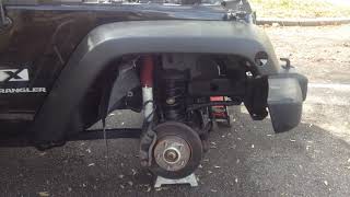 Jeep Spark plug removal Passenger side cylinder 5 2008 38 engine JK Wrangler For Your Information [upl. by Mailli553]