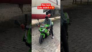 New look Zx6r 2025🥵⚡️ attitude the1vlogs rider kawasakininja r15v3 r15m [upl. by Davena]