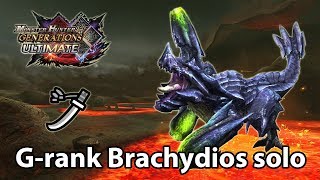 MHGU  Grank Brachydios solo Valor Long Sword  435 [upl. by Catina823]