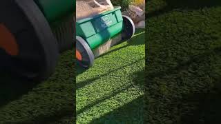 How to install artificial turfmoving lawncare artificialgrass [upl. by Hcirdeirf460]