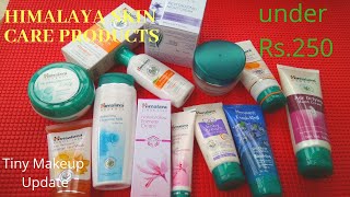 Himalaya Skin Care Products Under 250 l My Favorite Himalaya Products l Tiny Makeup Update [upl. by Llekcir]