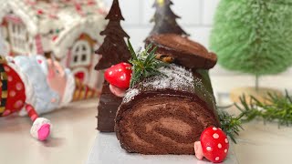 Buche de Noel Recipe Yule Log [upl. by Jemima]