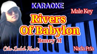 RIVERS OF BABYLONBoney MMale KeyKARAOKE [upl. by Debbra]