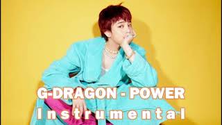 GDRAGON  POWER  Instrumental [upl. by Pilihp]